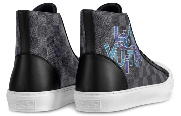 Shop Sneakers Montants Louis Vuitton Tattoo ''Gris'' 1A7Q9G