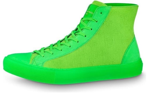 Louis Vuitton Tattoo Ankle Sneakers 'Neon Green' 1A8K9U Buy Louis Vuitton Tattoo Ankle Sneakers 'Neon Green' 1A8K9U