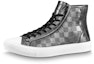 Buy Louis Vuitton Tattoo Ankle Sneakers 'Silver Plaid Monogram' 1A90F1