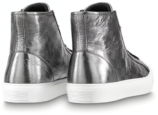 Louis Vuitton Tattoo Ankle Sneakers 'Silver Plaid Monogram' 1A90F1 Shop Louis Vuitton Tattoo Ankle Sneakers 'Silver Plaid Monogram' 1A90F1