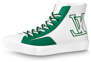 Louis Vuitton Tattoo Ankle Sneakers 'White Green' 1A8XWQ Louis Vuitton Tattoo Ankle Sneakers 'White Green' 1A8XWQ