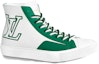 Order Louis Vuitton Tattoo Ankle Sneakers 'White Green' 1A8XWQ