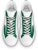 Louis Vuitton Tattoo Ankle Sneakers 'White Green' 1A8XWQ