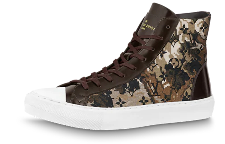 Louis Vuitton Tattoo High-Top Sneaker 'Dark Brown' 1A8K7P