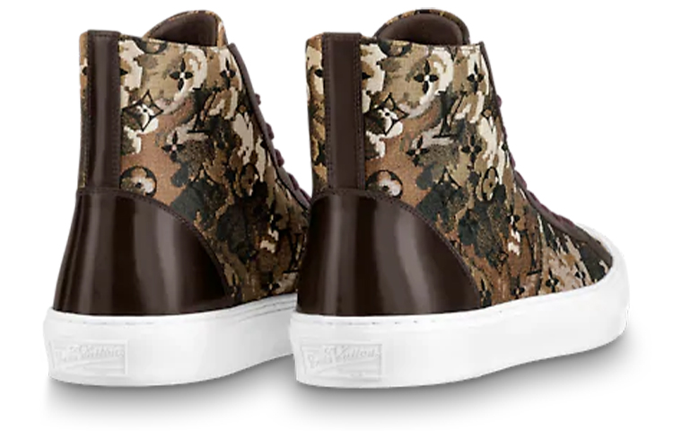 Shop 路易威登 Tattoo 高筒 時尚板鞋 男款 深棕色