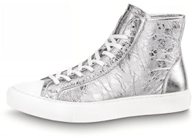 Louis Vuitton Tattoo High-Top Sneaker 'Silver' 1A90EM Louis Vuitton Tattoo High-Top Sneaker 'Silver' 1A90EM