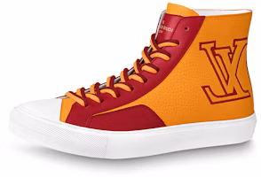 Louis Vuitton Tattoo Ankle Sneakers 'Orange Red' 1A8XX5 Louis Vuitton Tattoo Ankle Sneakers 'Orange Red' 1A8XX5