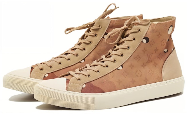 Louis Vuitton Tattoo Monogram Ankle Sneakers 'Brown Camo Monogram' 1A5YVM Order Louis Vuitton Tattoo Monogram Ankle Sneakers 'Brown Camo Monogram' 1A5YVM