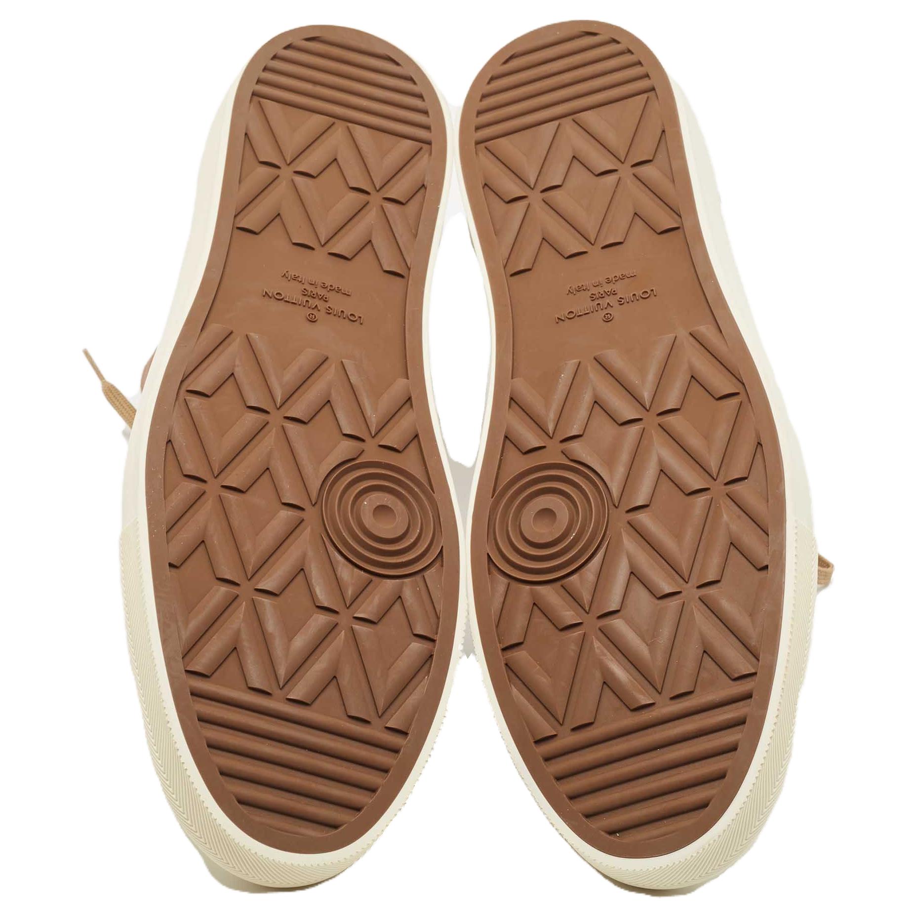 Purchase Louis Vuitton Tattoo Monogram Knöchel-Sneaker ''Braun Camo Monogramm'' 1A5YVM