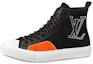 Buy Louis Vuitton Tattoo Monogram High-Top Sneaker 'Black Orange' 1A7S5T