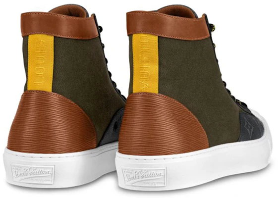Louis Vuitton Tattoo Monogram High-Top Sneaker 'Black Brown' 1A7SA7 Lookbook Louis Vuitton Tattoo Monogram High-Top Sneaker 'Black Brown' 1A7SA7