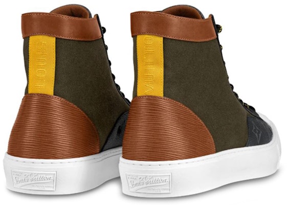 Louis Vuitton Tattoo Monogram High-Top Sneaker 'Black Brown' 1A7SA7 Lookbook Louis Vuitton Tattoo Monogram High-Top Sneaker 'Black Brown' 1A7SA7