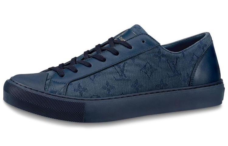 Louis Vuitton Tattoo Monogram Sneaker 'Navy' 1A5AZS