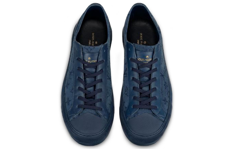Purchase Louis Vuitton Tattoo Monogram Sneaker 'Navy' 1A5AZS