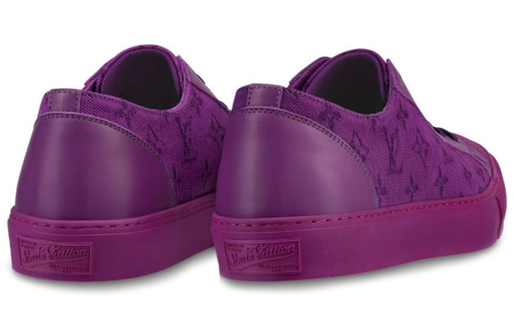 Shop Louis Vuitton Tattoo Monogram Sneaker 'Purple' 1A5AZD