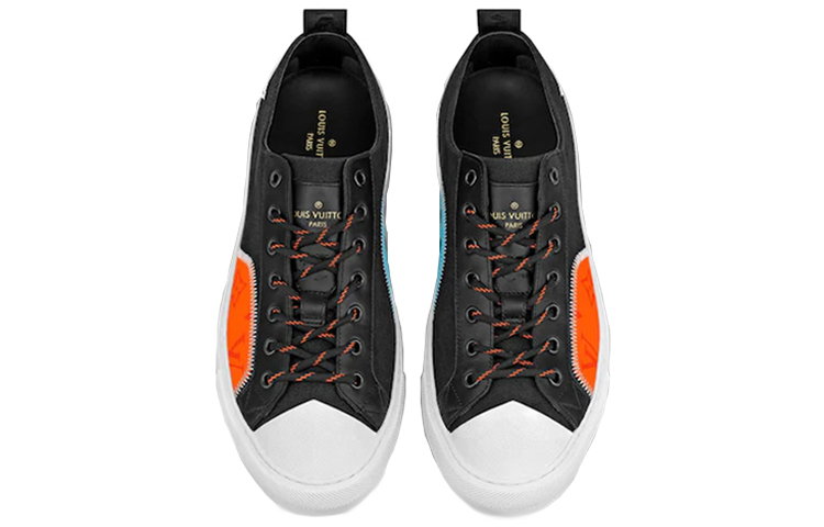 Lookbook Louis Vuitton Tattoo Sneaker 'Black' 1A7S9