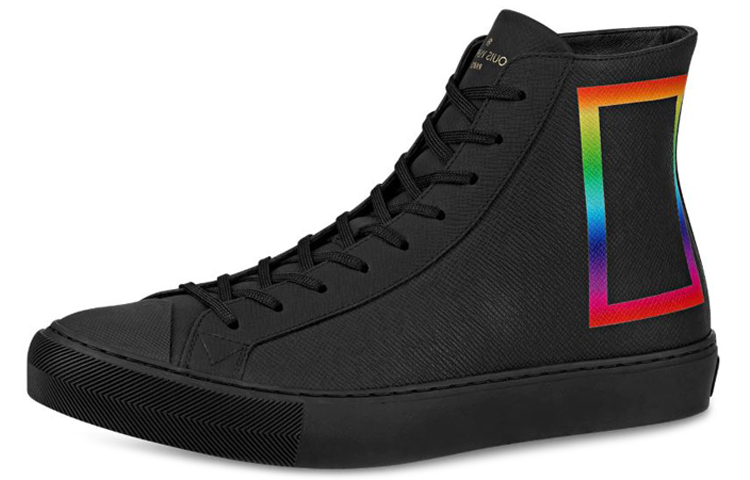 Louis Vuitton Tattoo Sneaker 'Black Rainbow' 1A5QD2