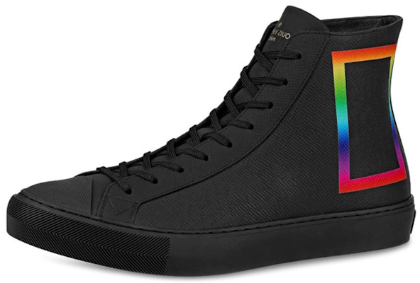 Louis Vuitton Tattoo Sneaker 'Black Rainbow' 1A5QD2 Buy Louis Vuitton Tattoo Sneaker 'Black Rainbow' 1A5QD2