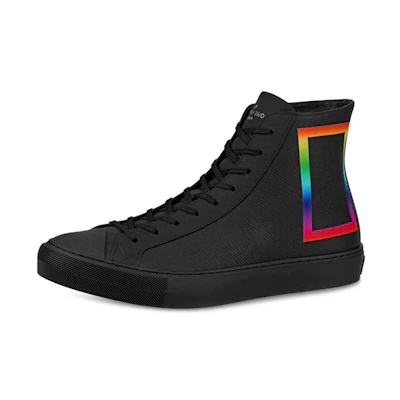 LV Tattoo Sneaker 'Black Rainbow'