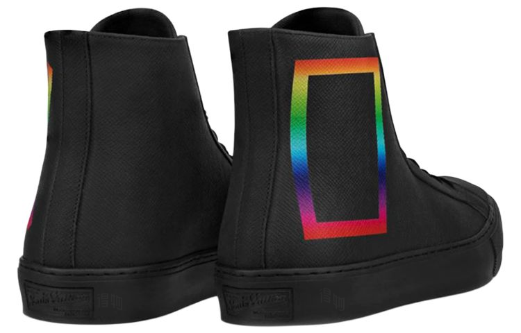 Shop Louis Vuitton Tattoo Sneaker ''Schwarz Regenbogen'' 1A5QD2