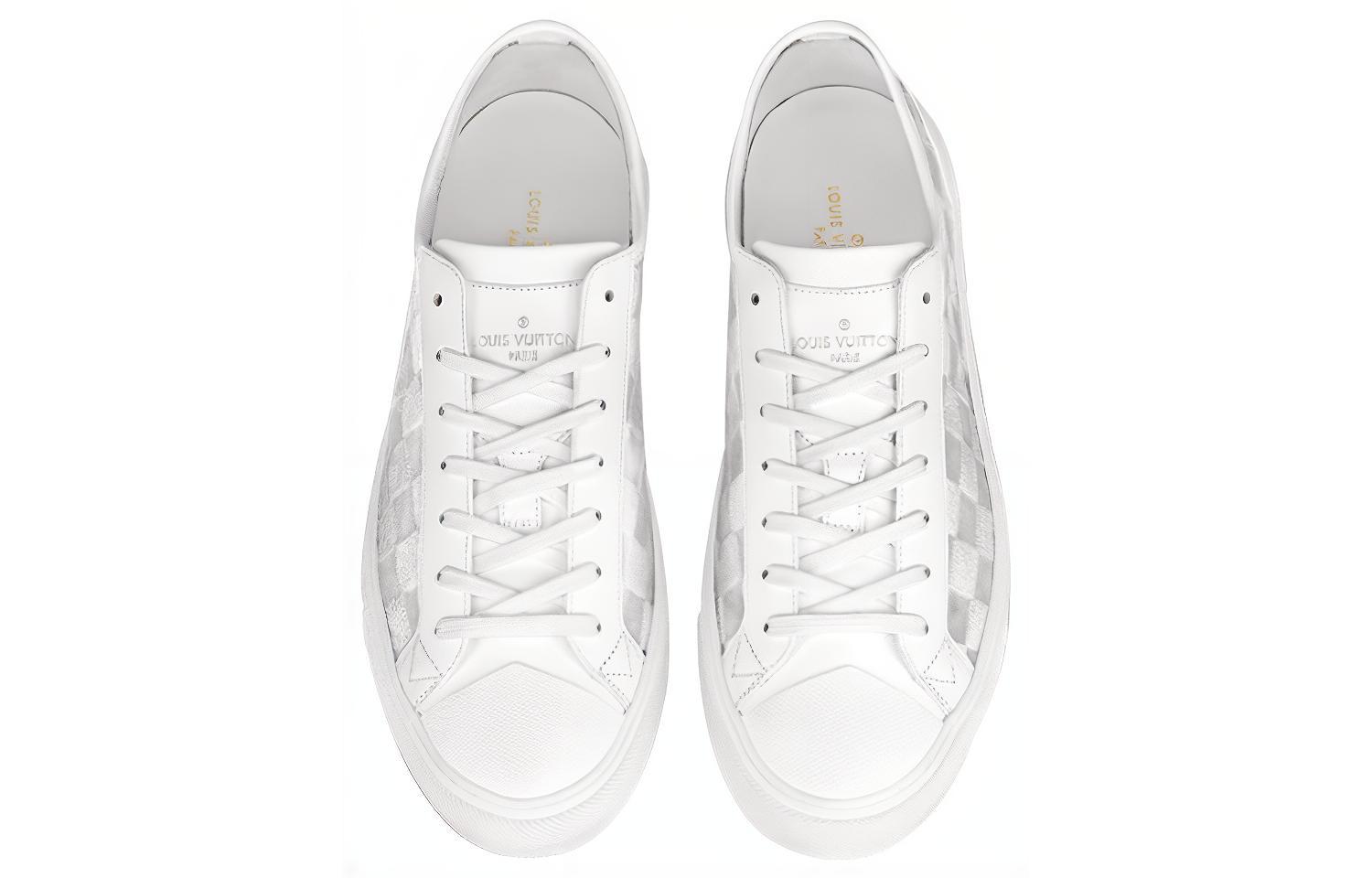Shop Louis Vuitton Tattoo Sneaker 'Grey White' 1A7WAP