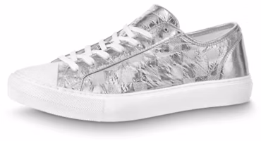 Louis Vuitton Tattoo Sneakers 'Silver Plaid Monogram' 1A90FV Louis Vuitton Tattoo Sneakers 'Silver Plaid Monogram' 1A90FV