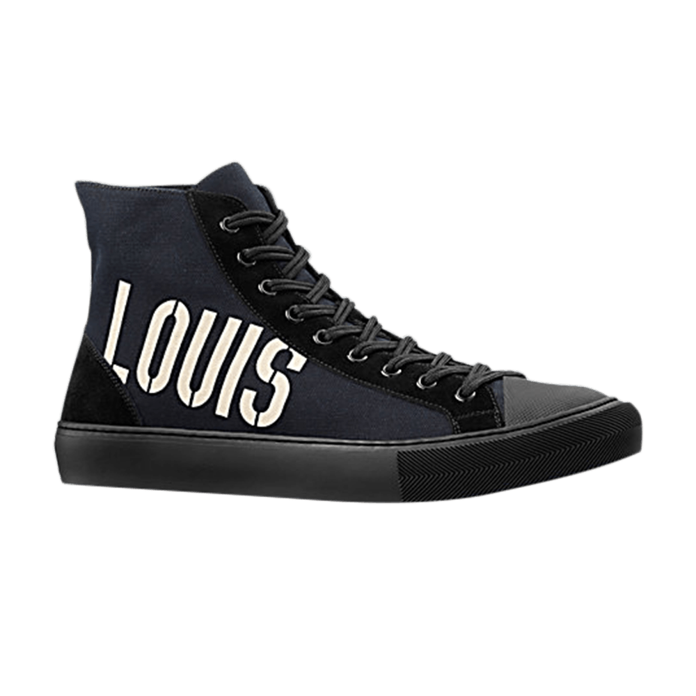 Louis Vuitton Tattoo Sneaker Boot 'Black Louis' 1A377F