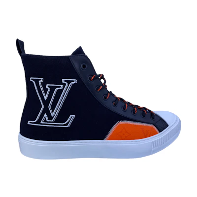 LV Tattoo Sneaker Boot 'Black Orange'