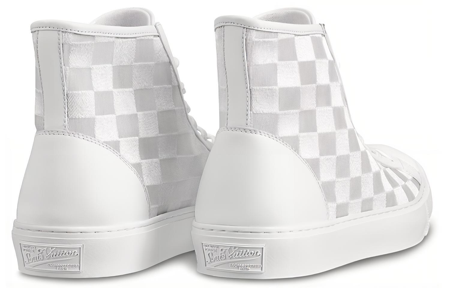 Lookbook Louis Vuitton Kasut Sneaker Boot 'Checkerboard' 1A7W9X