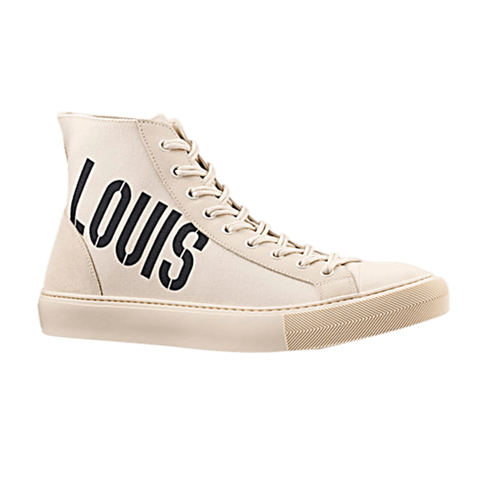 Louis Vuitton Tattoo Sneaker Boot 'Cream Louis' 1A3770