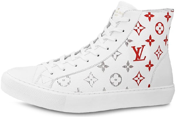 Louis Vuitton Tattoo Sneaker Boot 'Monogram - White Red' 1A5Z0C Buy Louis Vuitton Tattoo Sneaker Boot 'Monogram - White Red' 1A5Z0C