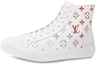 Buy Louis Vuitton Tattoo Sneaker Boot 'Monogram - White Red' 1A5Z0C