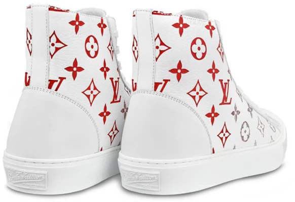 Louis Vuitton Tattoo Sneaker Boot ''Monogram - Bianco Rosso'' 1A5Z0C Lookbook Louis Vuitton Tattoo Sneaker Boot ''Monogram - Bianco Rosso'' 1A5Z0C