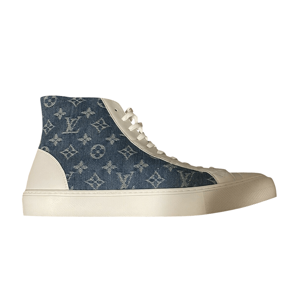Louis Vuitton Tattoo Sneaker Boot 'White Denim' 1A5B3W