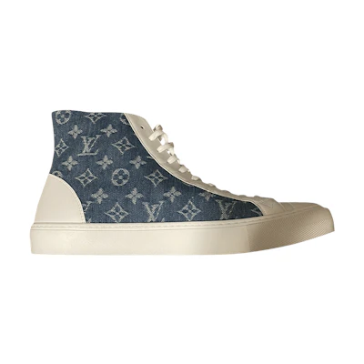 LV Tattoo Sneaker Boot 'White Denim'