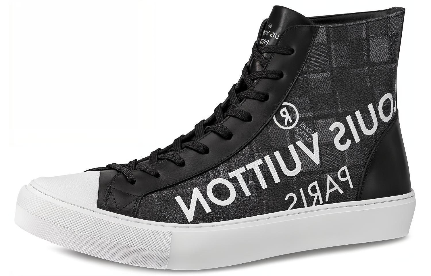 Louis Vuitton Tattoo Sneakers 'Black' 1A5H2T