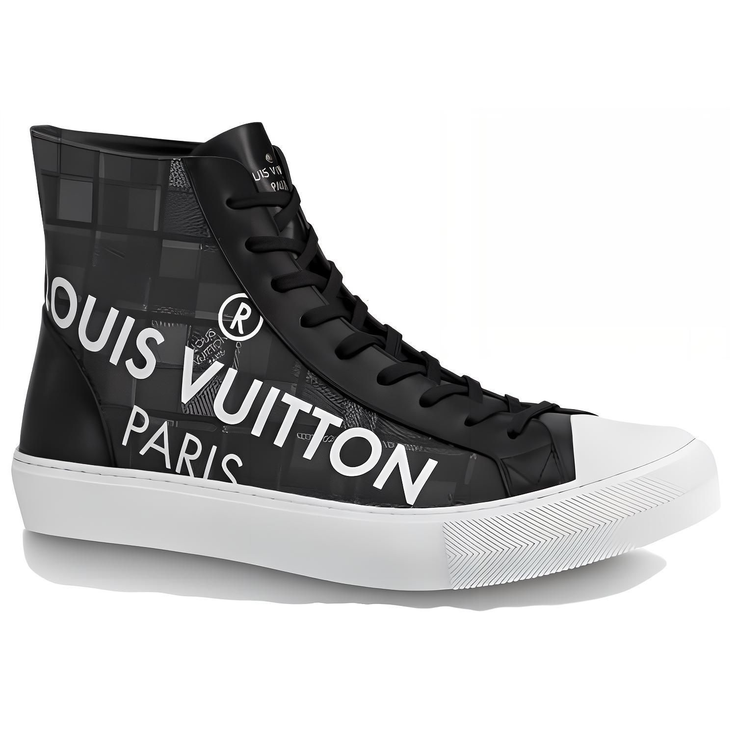 Order Louis Vuitton Tattoo Sneakers ''Zwart'' 1A5H2T