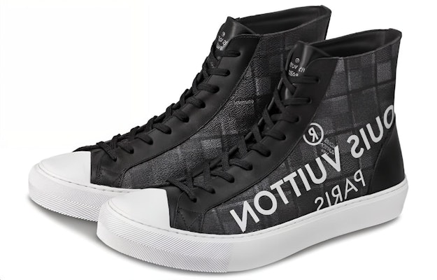 Louis Vuitton Tattoo Sneakers 'Black' 1A5H2T Lookbook Louis Vuitton Tattoo Sneakers 'Black' 1A5H2T