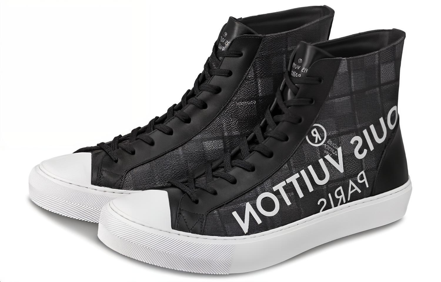 Lookbook Louis Vuitton Tattoo Sneakers ''Zwart'' 1A5H2T