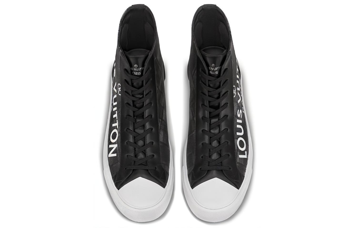 Purchase Louis Vuitton Tattoo Sneakers ''Zwart'' 1A5H2T