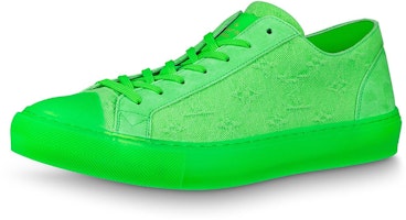 Louis Vuitton Tattoo Sneakers 'Neon Green Fabric' 1A8KAU Louis Vuitton Tattoo Sneakers 'Neon Green Fabric' 1A8KAU