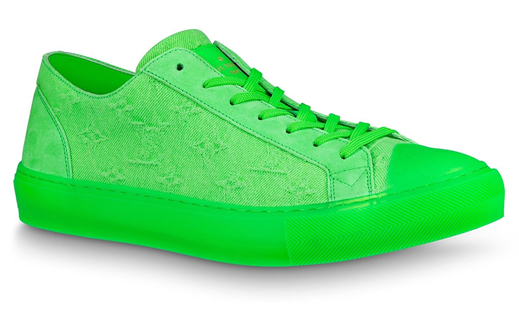 Order Louis Vuitton Tattoo Sneakers 'Kain Hijau Neon' 1A8KAU