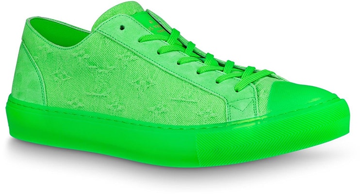 Louis Vuitton Tattoo Sneakers 'Neon Green Fabric' 1A8KAU Order Louis Vuitton Tattoo Sneakers 'Neon Green Fabric' 1A8KAU