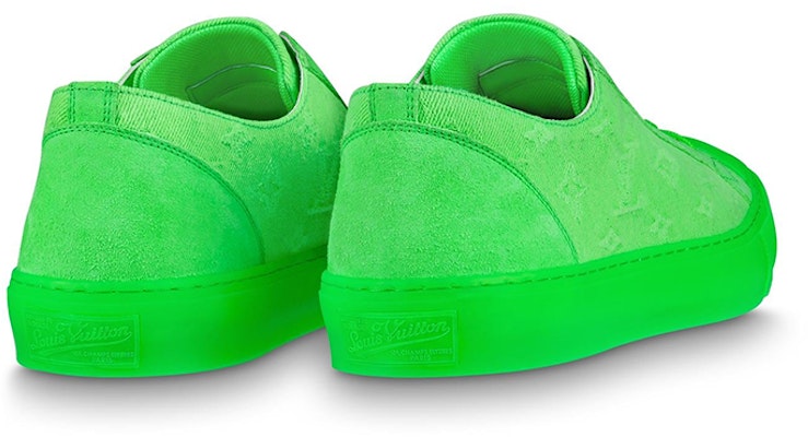 Louis Vuitton Tattoo Sneakers 'Neon Green Fabric' 1A8KAU Shop Louis Vuitton Tattoo Sneakers 'Neon Green Fabric' 1A8KAU