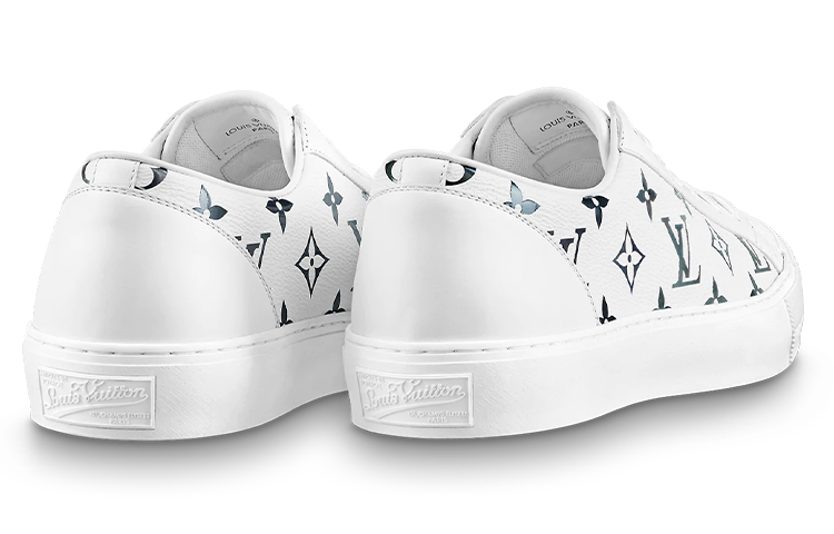 Shop Louis Vuitton Tattoo Sneakers 'Putih dengan Monogram Berwarna' 1A8KHO