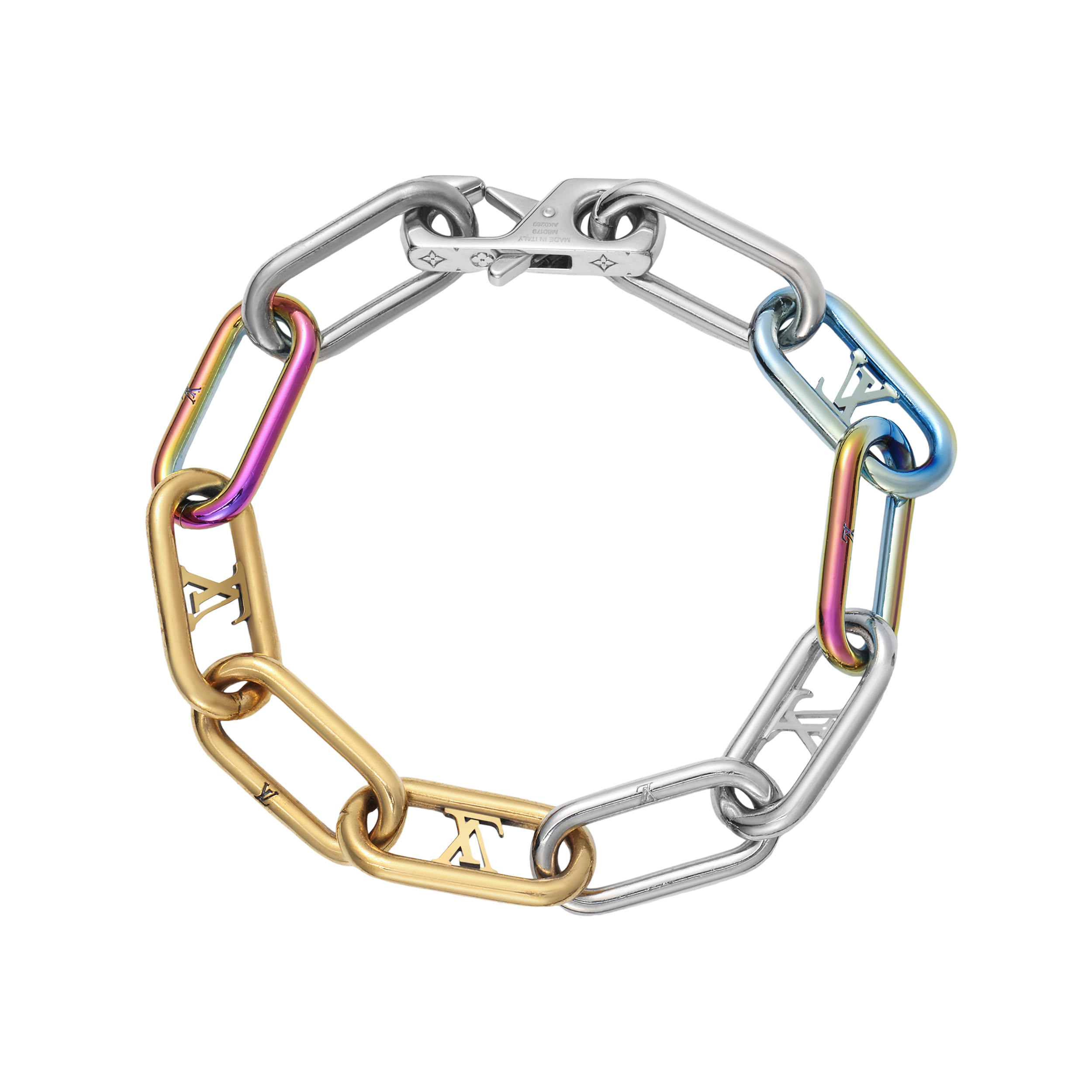 Shop ルイヴィトン テンパードチェーンブレスレット M80178