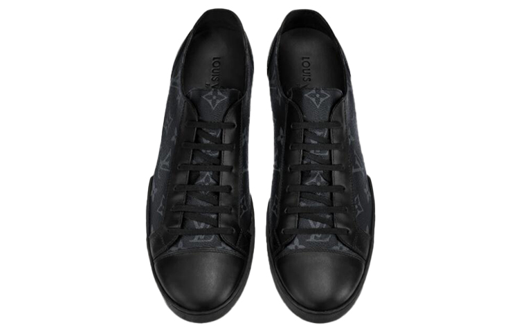 Lookbook Louis Vuitton Tenis Match-Up 'Black Monogram' Zapatillas Negras Monograma 1A2R4Q