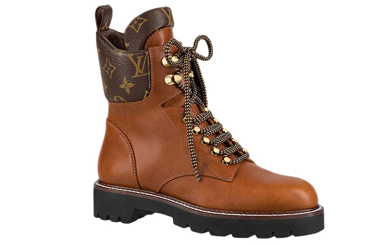 Order Louis Vuitton Sepatu Boot Territory 'Coklat' 1A959