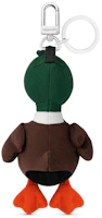 Lookbook Llavero Louis Vuitton Textile Duck Bolso Unisex Verde/Marrón. MP3222