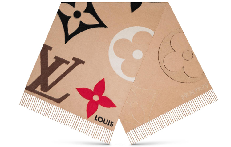 LOUIS VUITTON The Ultimate Tassel Scarf Beige M76382 圖 2
